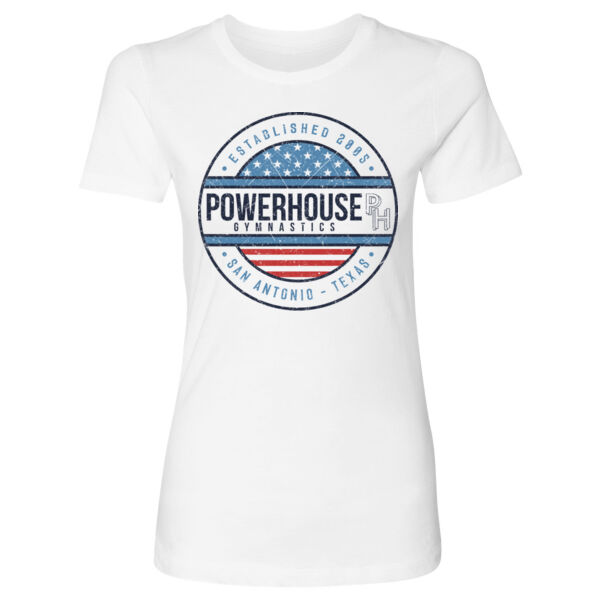 PATRIOT CIRCLE - WOMEN'S FITTED T-SHIRT Thumbnail