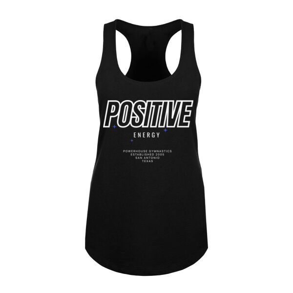 POSITIVE ENERGY - WOMEN'S FITTED TANK TOP Thumbnail