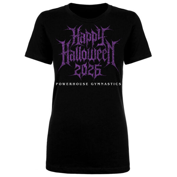 HAPPY HALLOWEEN - WOMEN'S FITTED T-SHIRT Thumbnail